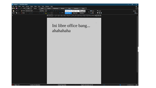 libre office