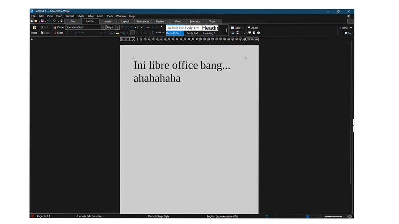libre office
